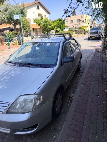 מודעת רכב טויוטה קורולה