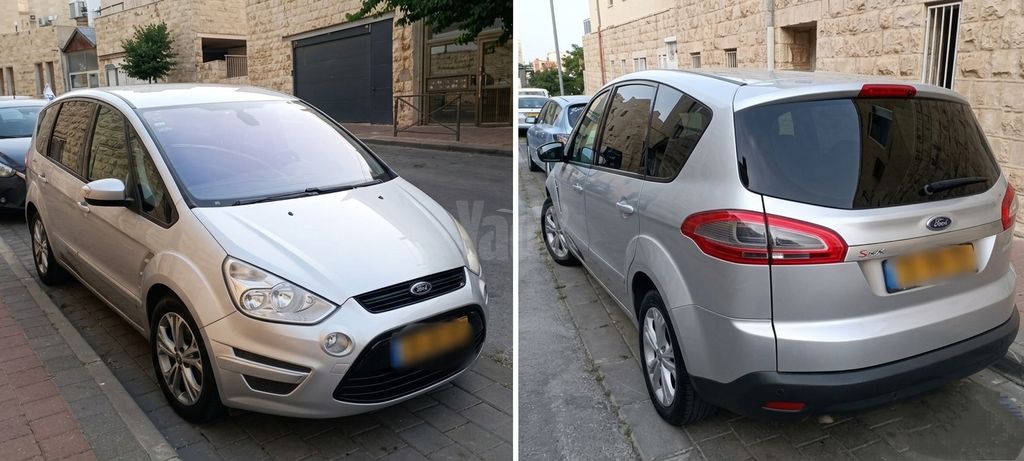 מודעת רכב פורד S-מקס