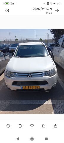 מודעת רכב מיצובישי אאוטלנדר