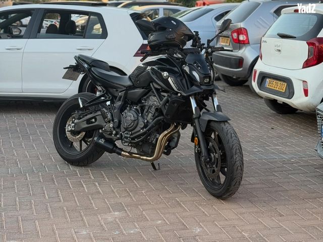 מודעת רכב ימאהה MT 07