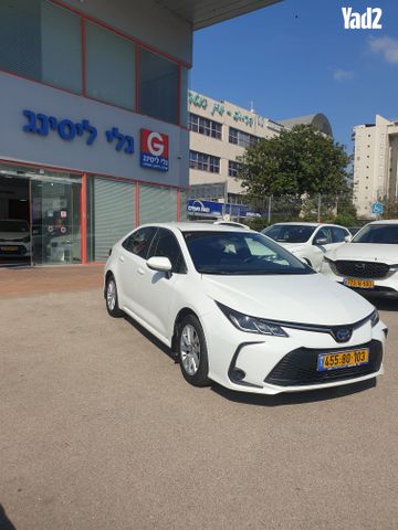 מודעת רכב טויוטה קורולה