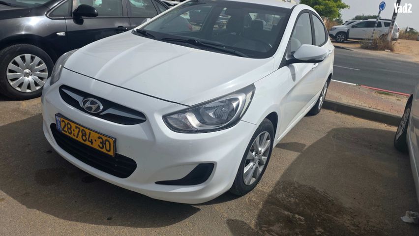 מודעת רכב יונדאי אקסנט i25