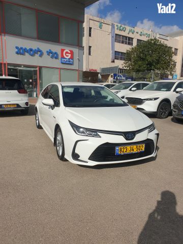 מודעת רכב טויוטה קורולה