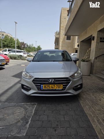 מודעת רכב יונדאי אקסנט i25