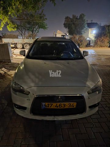 מודעת רכב מיצובישי לנסר