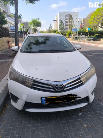 מודעת רכב טויוטה קורולה
