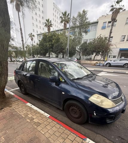 מודעת רכב ניסאן טידה