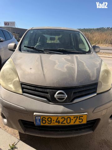 מודעת רכב ניסאן נוט