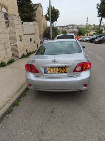 מודעת רכב טויוטה קורולה