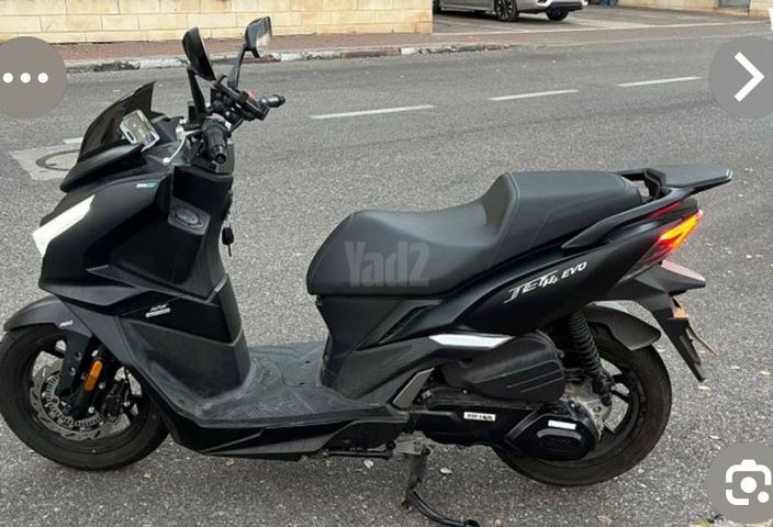 מודעת רכב סאן יאנג JET 14 125