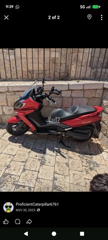מודעת רכב קימקו דאון-טאון 350