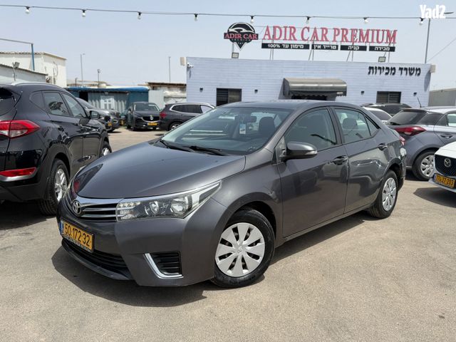 מודעת רכב טויוטה קורולה