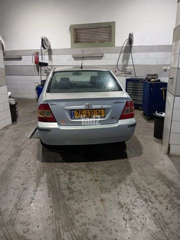מודעת רכב טויוטה קורולה