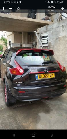 מודעת רכב ניסאן ג'וק