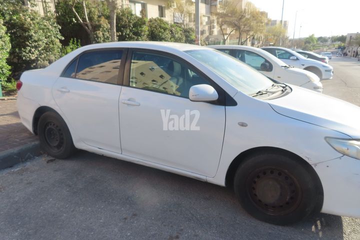 מודעת רכב טויוטה קורולה