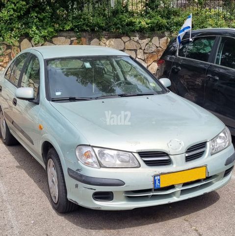 מודעת רכב ניסאן אלמרה