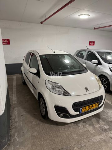 מודעת רכב פיג'ו 107
