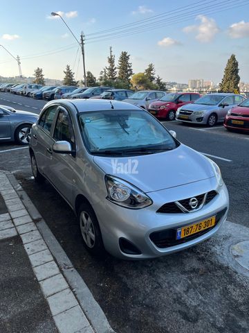 מודעת רכב ניסאן מיקרה