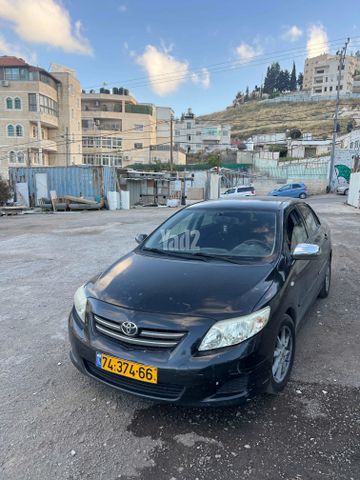 מודעת רכב טויוטה קורולה