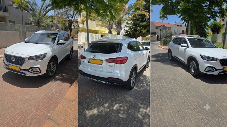 מודעת רכב אם ג'י EHS PHEV