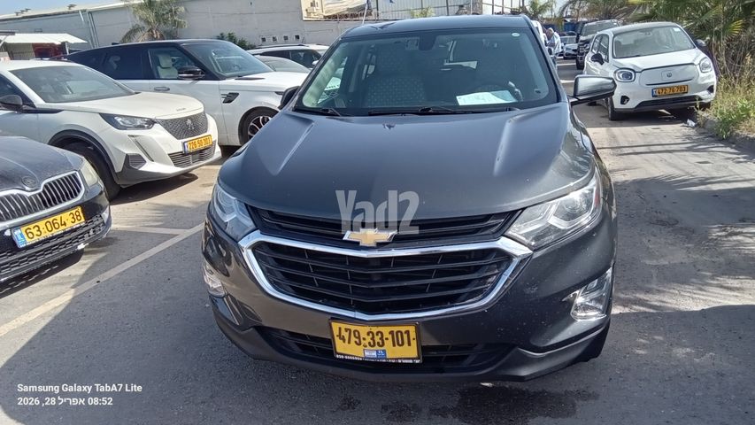 מודעת רכב שברולט אקווינוקס 