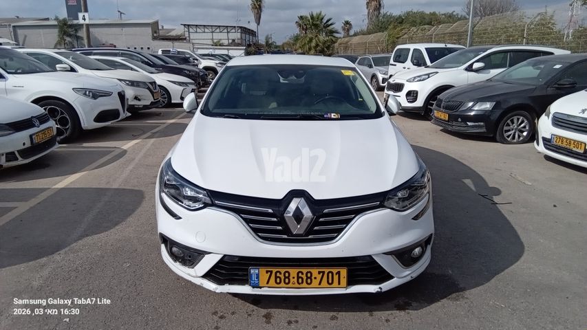 מודעת רכב רנו מגאן