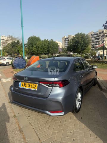 מודעת רכב טויוטה קורולה