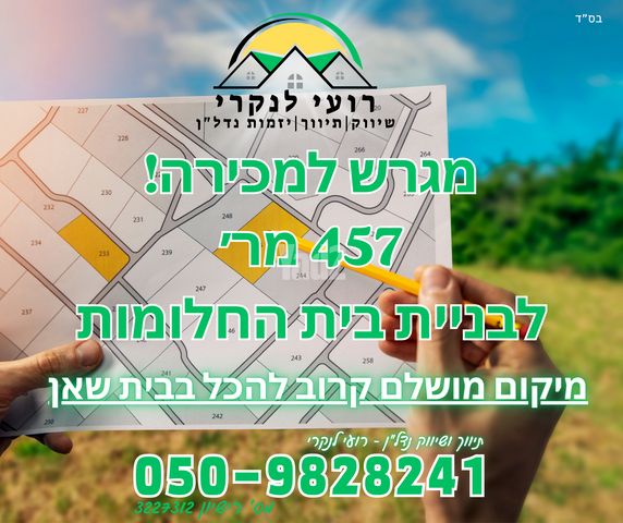 מגרשים