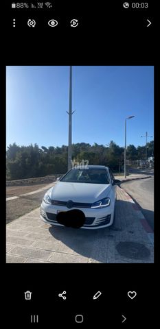 מודעת רכב פולקסווגן גולף