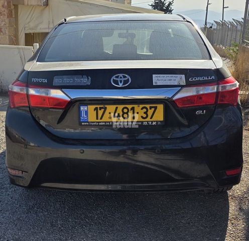 מודעת רכב טויוטה קורולה