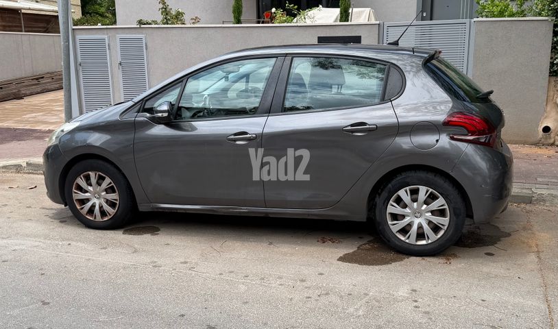 מודעת רכב פיג'ו 208