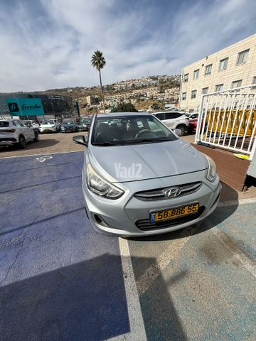מודעת רכב יונדאי אקסנט i25
