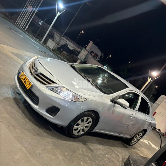מודעת רכב טויוטה קורולה