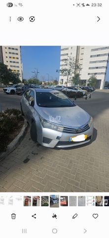מודעת רכב טויוטה קורולה