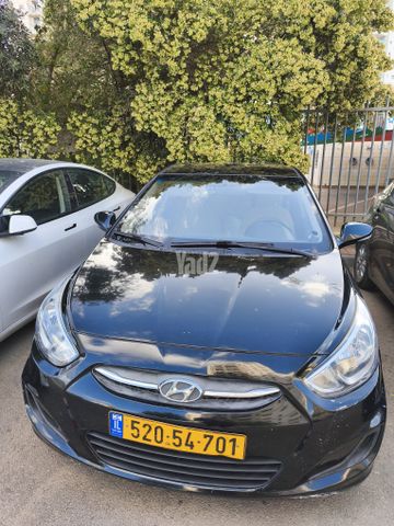 מודעת רכב יונדאי אקסנט i25