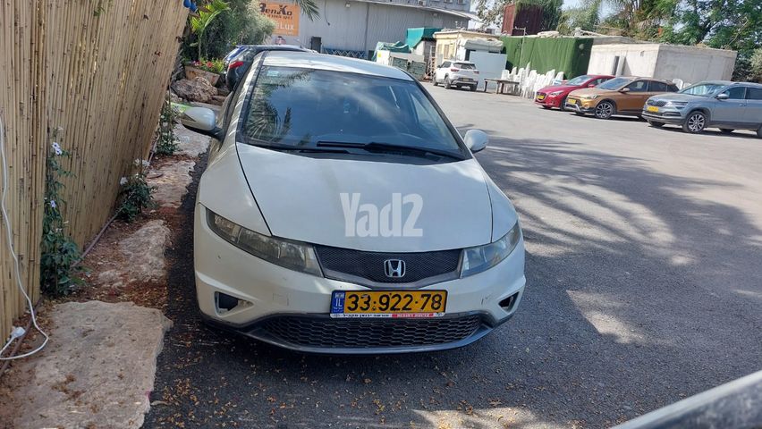 מודעת רכב הונדה סיוויק