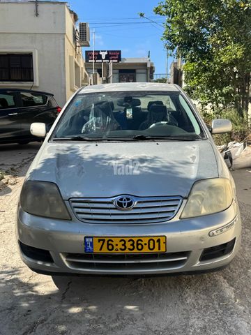 מודעת רכב טויוטה קורולה