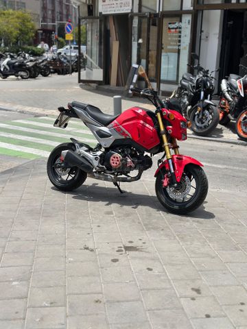 מודעת רכב הונדה MSX125