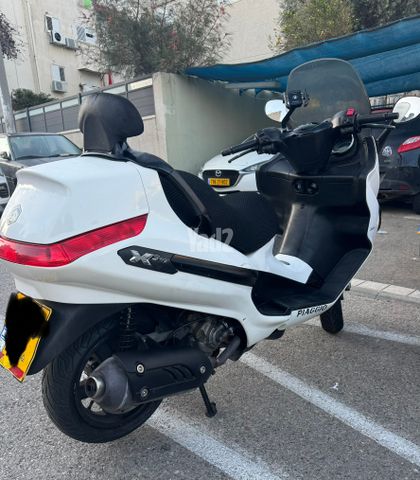 מודעת רכב פיאג'ו X-Evo 250
