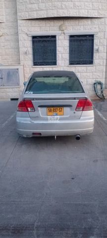 מודעת רכב הונדה סיוויק