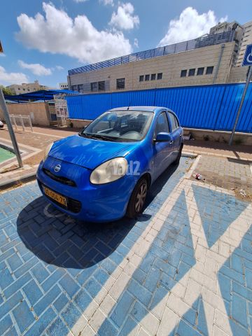 מודעת רכב ניסאן מיקרה