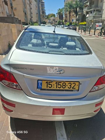 מודעת רכב יונדאי אקסנט i25