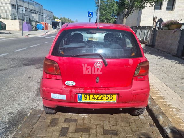 מודעת רכב טויוטה יאריס