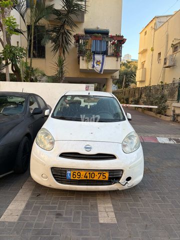 מודעת רכב ניסאן מיקרה