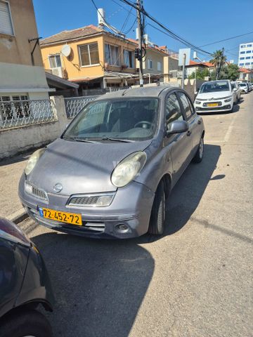 מודעת רכב ניסאן מיקרה