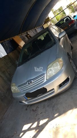 מודעת רכב טויוטה קורולה