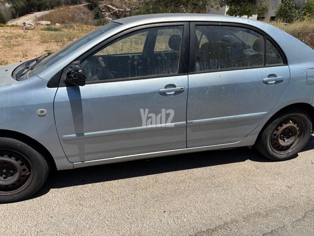 מודעת רכב טויוטה קורולה