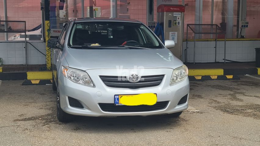 מודעת רכב טויוטה קורולה