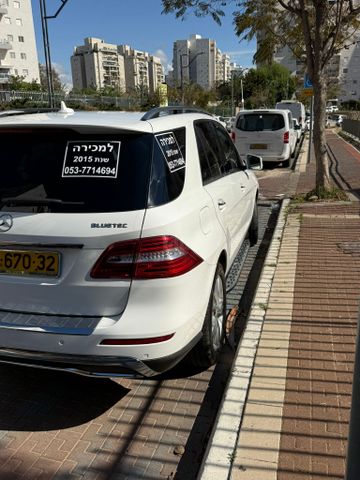 מודעת רכב מרצדס-בנץ ML