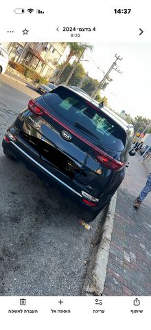 מודעת רכב קיה ספורטז'